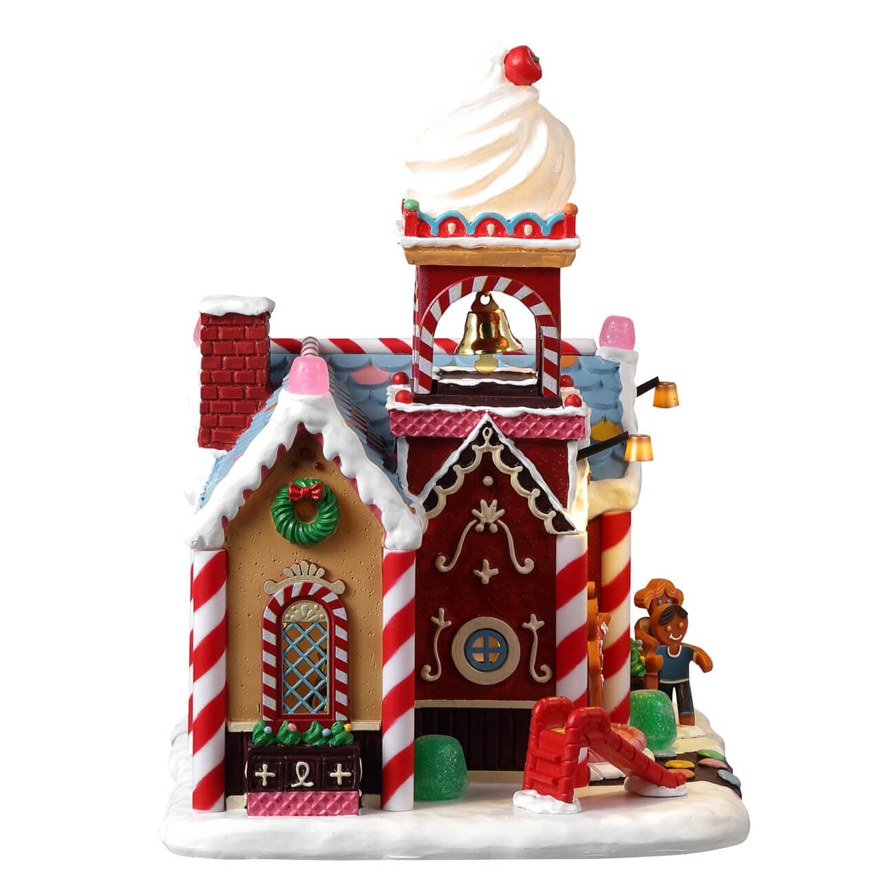 Decorazione "Pat-a-Cake Primary" per Villaggio di Natale e presepe, in Resina da h 15,3 cm - 2