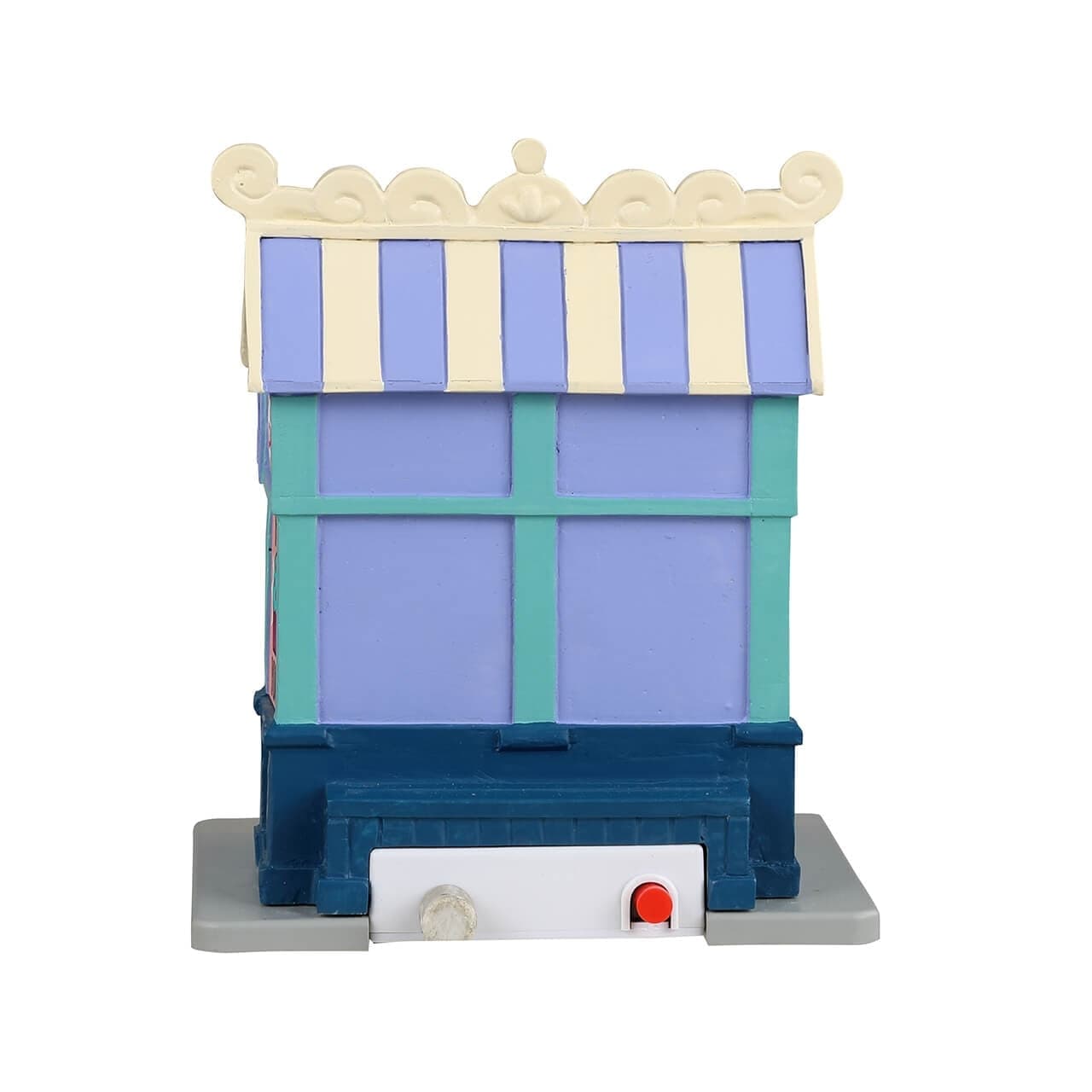 Decorazione "Rosette's Dessert Bar B/O (3V)" per Villaggio di Natale e presepe, in Resina da h 10,2 cm - 4