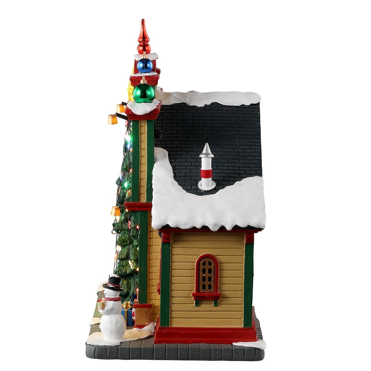 Decorazione "Boutique di Natale di Cranberry Hill" per Villaggio di Natale e presepe, in Resina da h 12,5 cm - 3