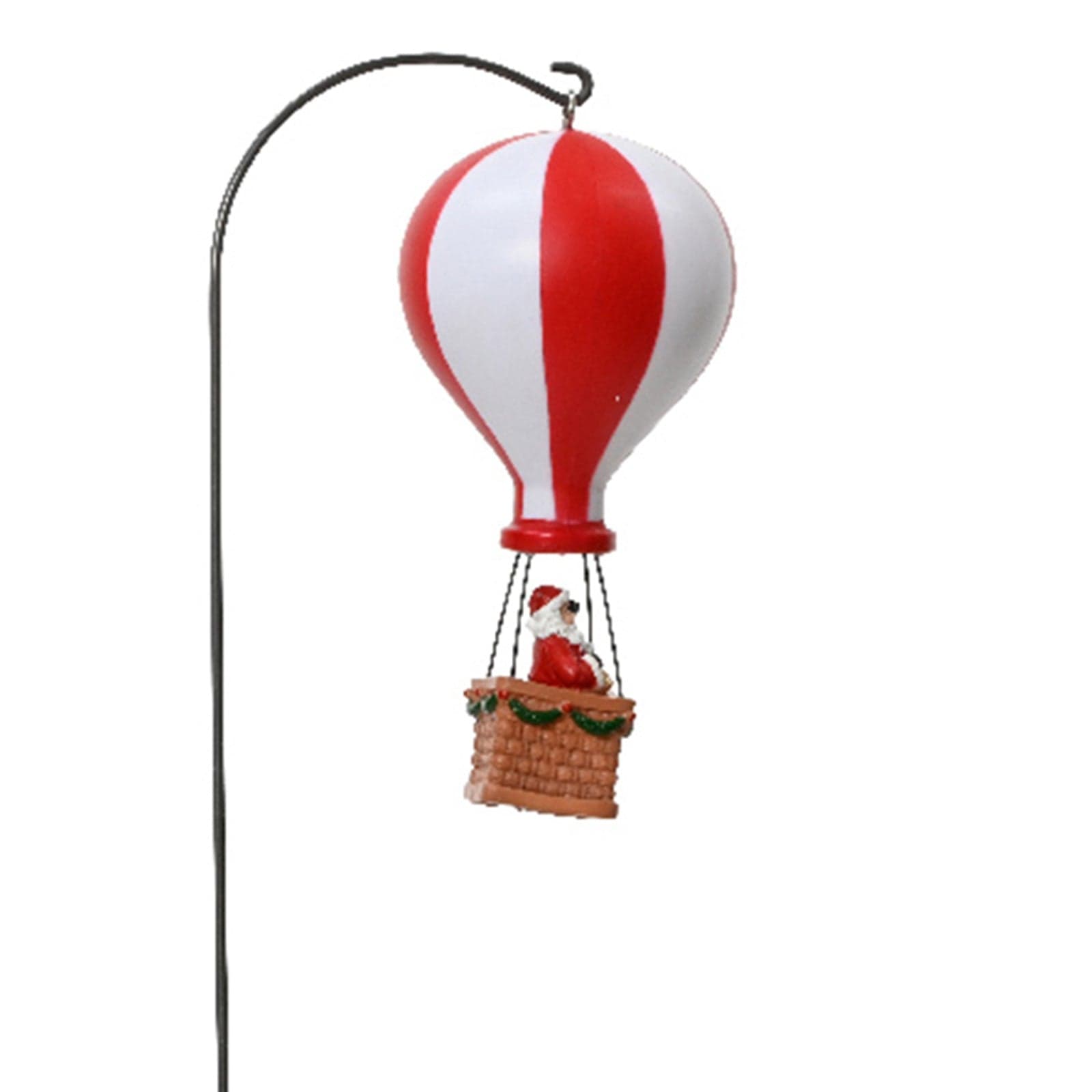 Scena animata Mongolfiera, accessorio per villaggio di Natale in plastica - 3