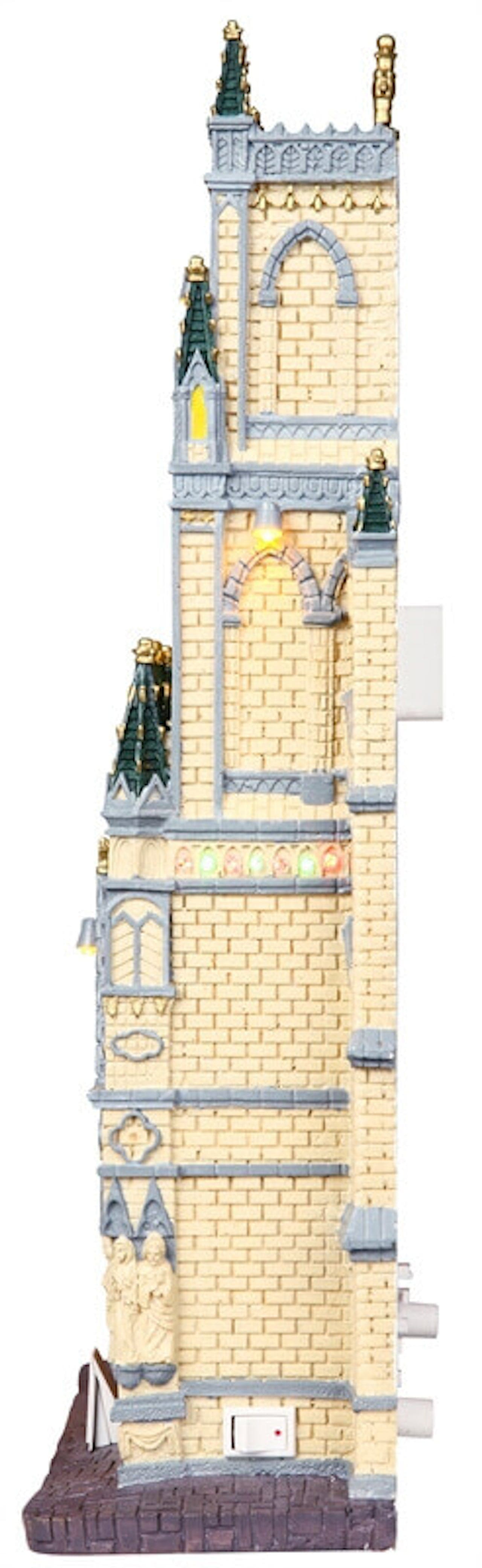 Cattedrale di San Patrizio‎, edificio luminoso per villaggio di Natale in Poliresina‎ - 2