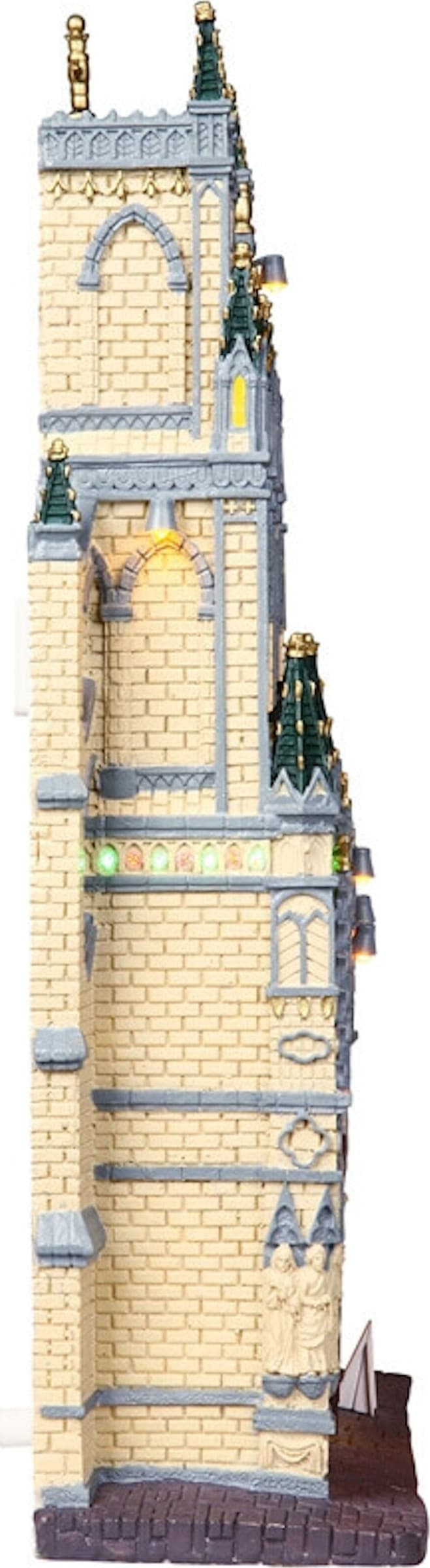 Cattedrale di San Patrizio‎, edificio luminoso per villaggio di Natale in Poliresina‎ - 3