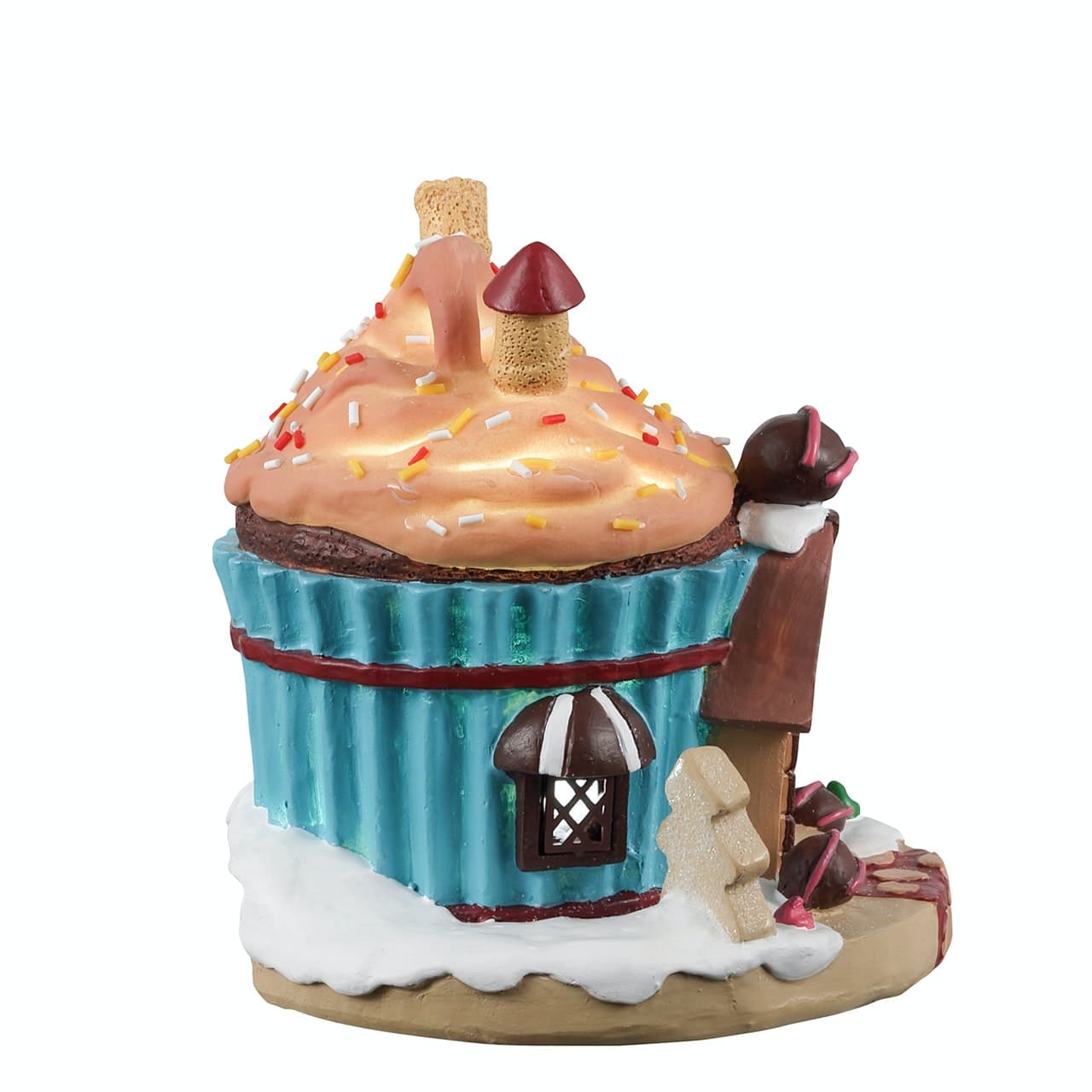 Chalet Cioccolato‎, edificio luminoso per villaggio di Natale in Resina‎ - 4