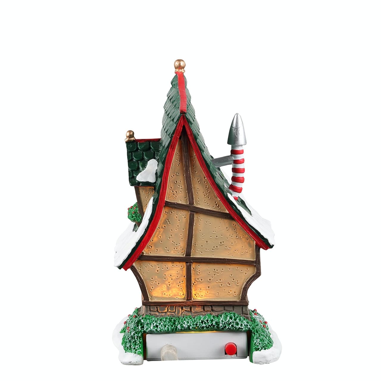 Casa degli elfi N.4, edificio luminoso per villaggio di Natale in Resina - 3