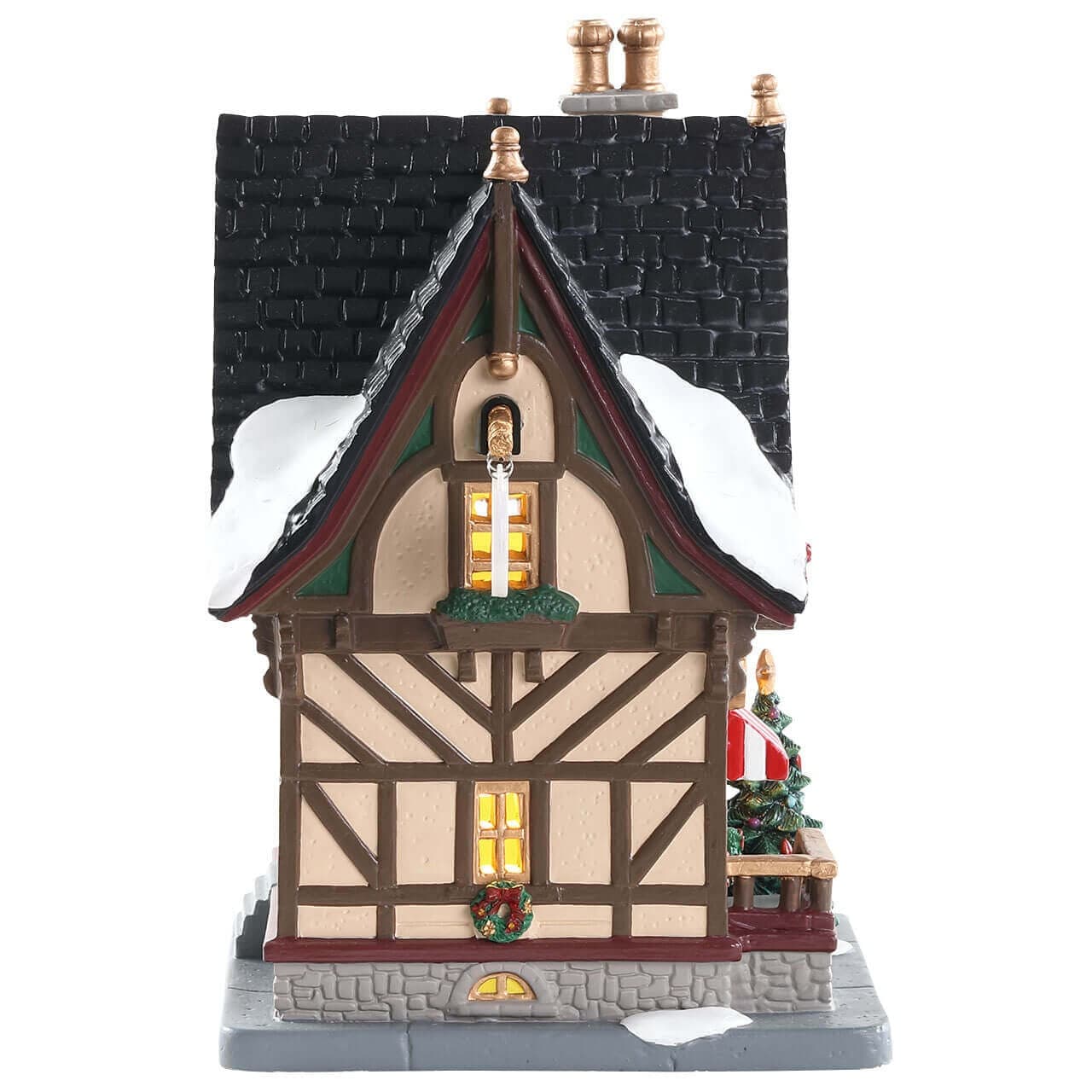 Il Cubby di Natale , edificio luminoso per villaggio di Natale in Porcellana‎ - 3