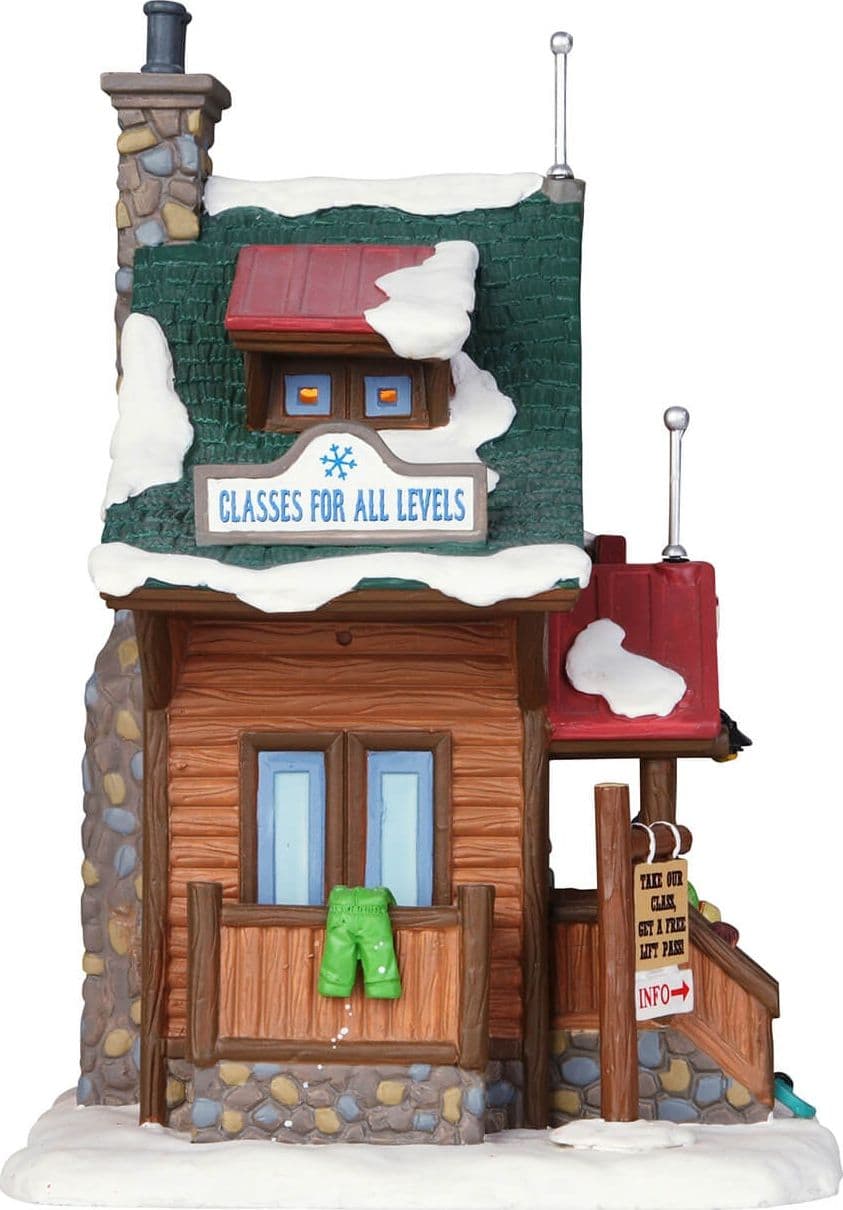 Scuola di sci Sugar Pine‎, edificio luminoso per villaggio di Natale in Porcellana‎ - 2