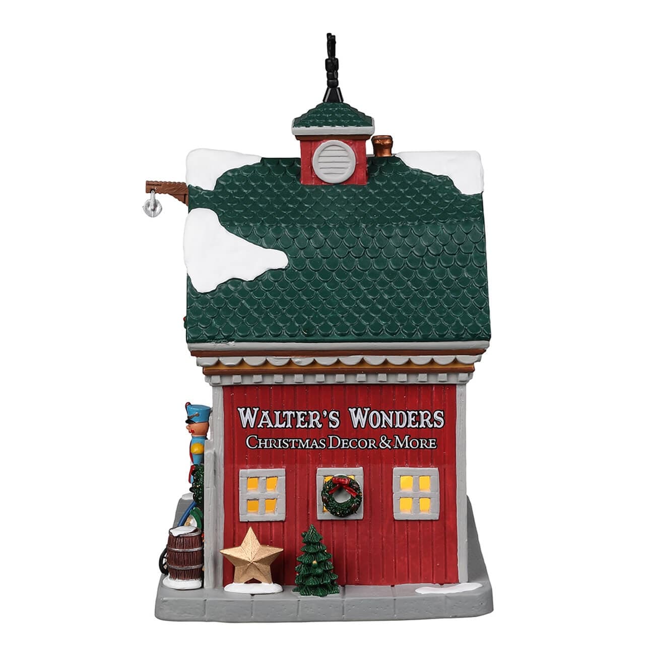 Le meraviglie di Walter, edificio luminoso per villaggio di Natale in Porcellana‎ - 3