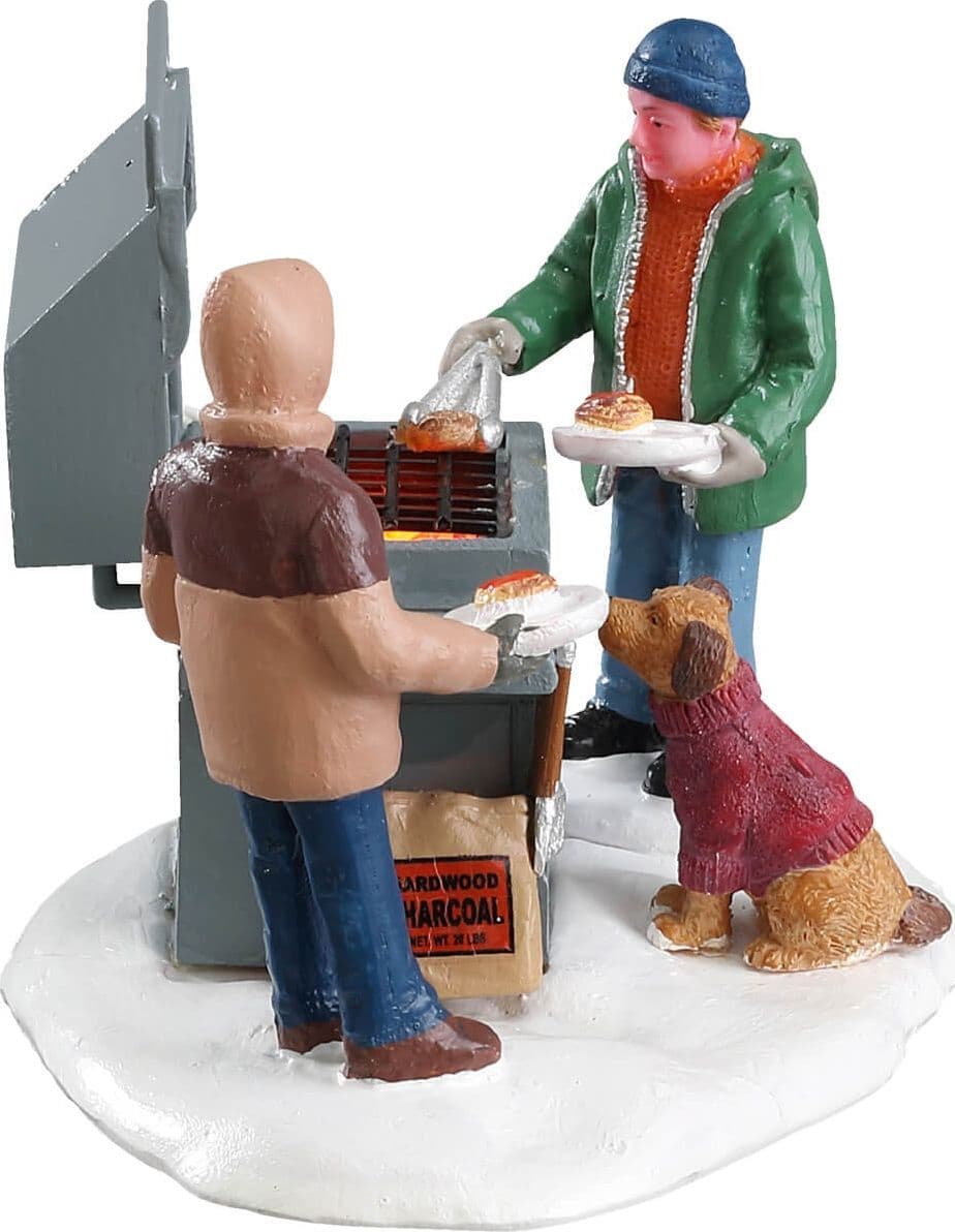 Decorazione "Grillin '& Chillin'" per Villaggio di Natale e presepe - 3
