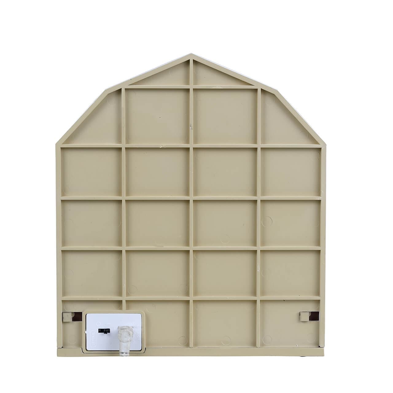 Decorazione "Un Natale di campagna" per Villaggio di Natale e presepe, in Resina da h 9,6 cm - 4