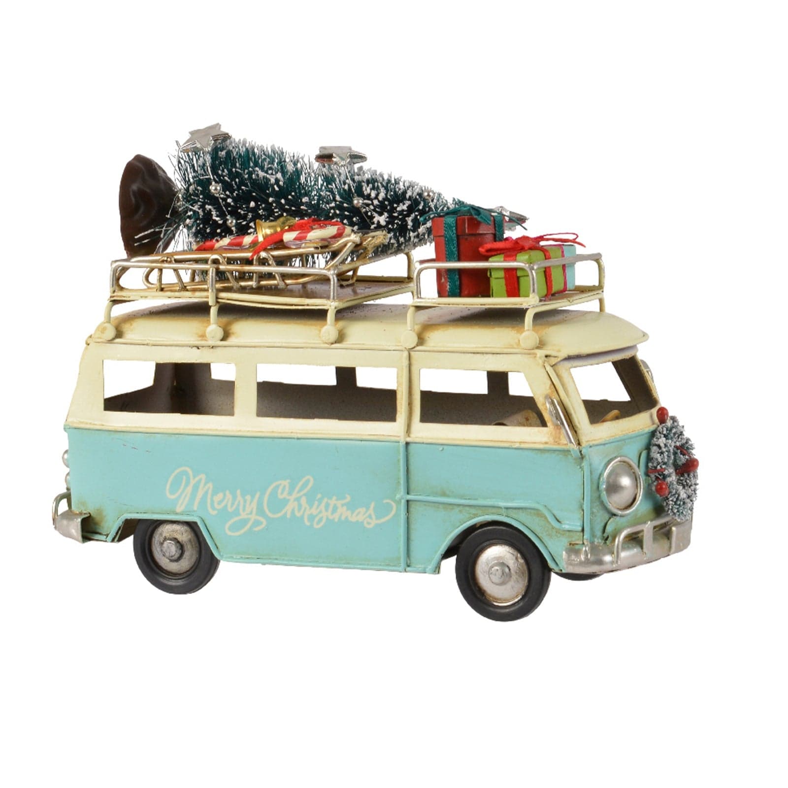 Macchina che trasporta l'albero di natale, per villaggio di Natale in plastica - 1