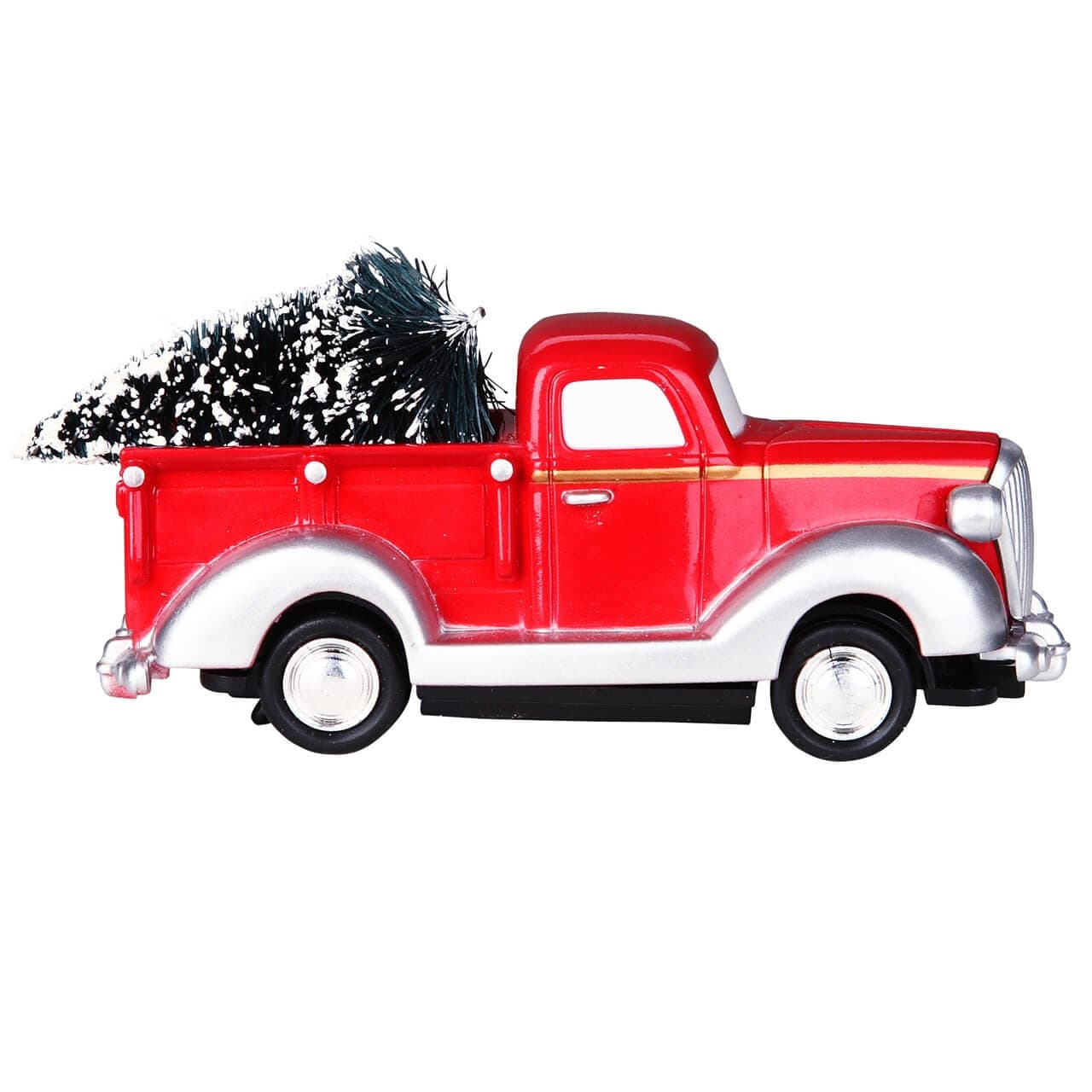 Camioncino PickUp rosso, personaggio per villaggio di Natale in Plastica - 2