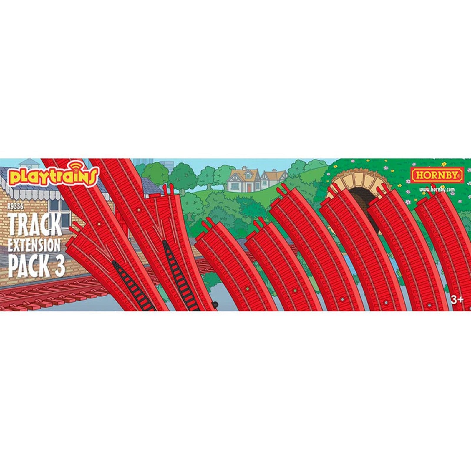 Binari aggiuntivi per trenino "Playtrain" in plastica set - 2