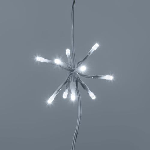 Bordo decorativo con fiocchi di neve per decorazioni natalizie 300 cm - 7