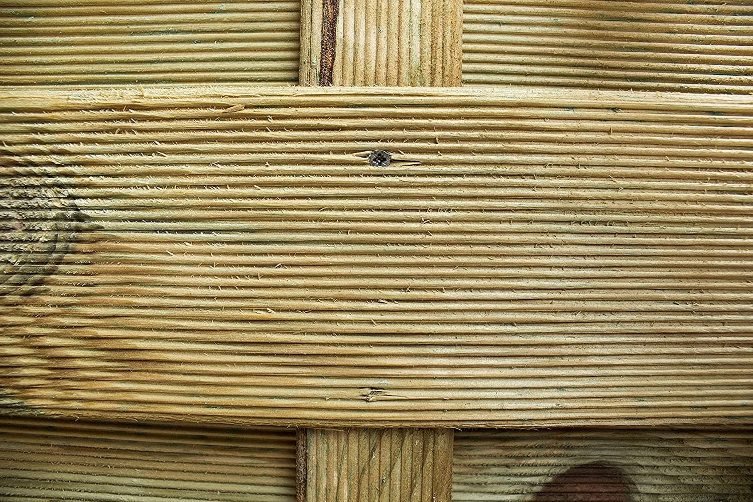 Pannello grigliato "Lasa" Arco in legno di pino naturale con barriera per recinzioni giardino e terrazzo - 2