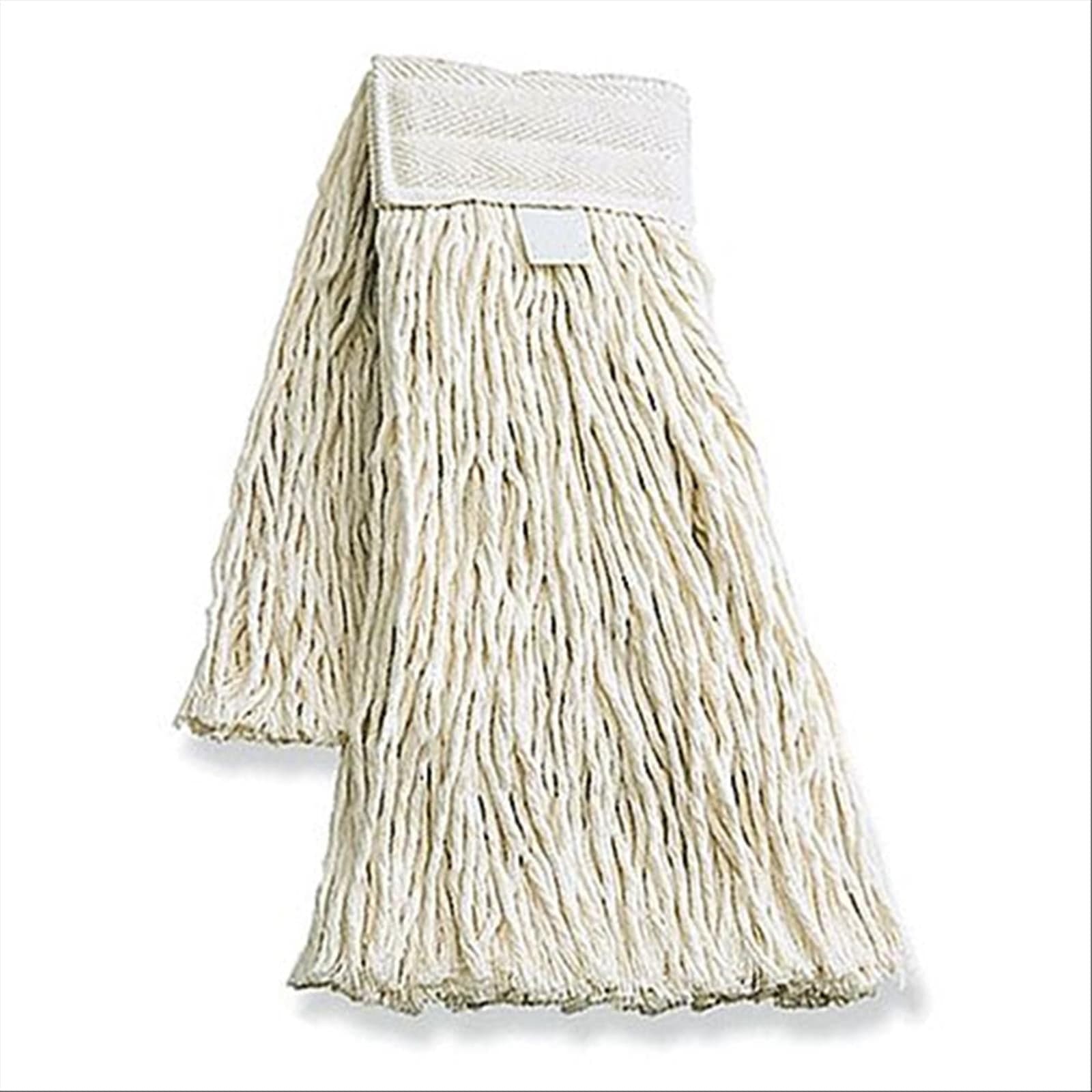 Ricambio Mop in cotone da 400 gr montaggio su pinza lavapavimenti Professionale - 2
