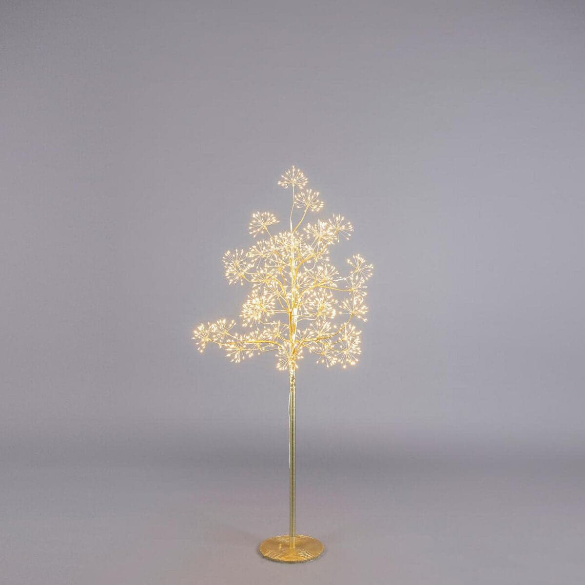 Albero di Natale Faggio con Ciuffi a LED luminosi a luce calda decorazione natalizia - 9