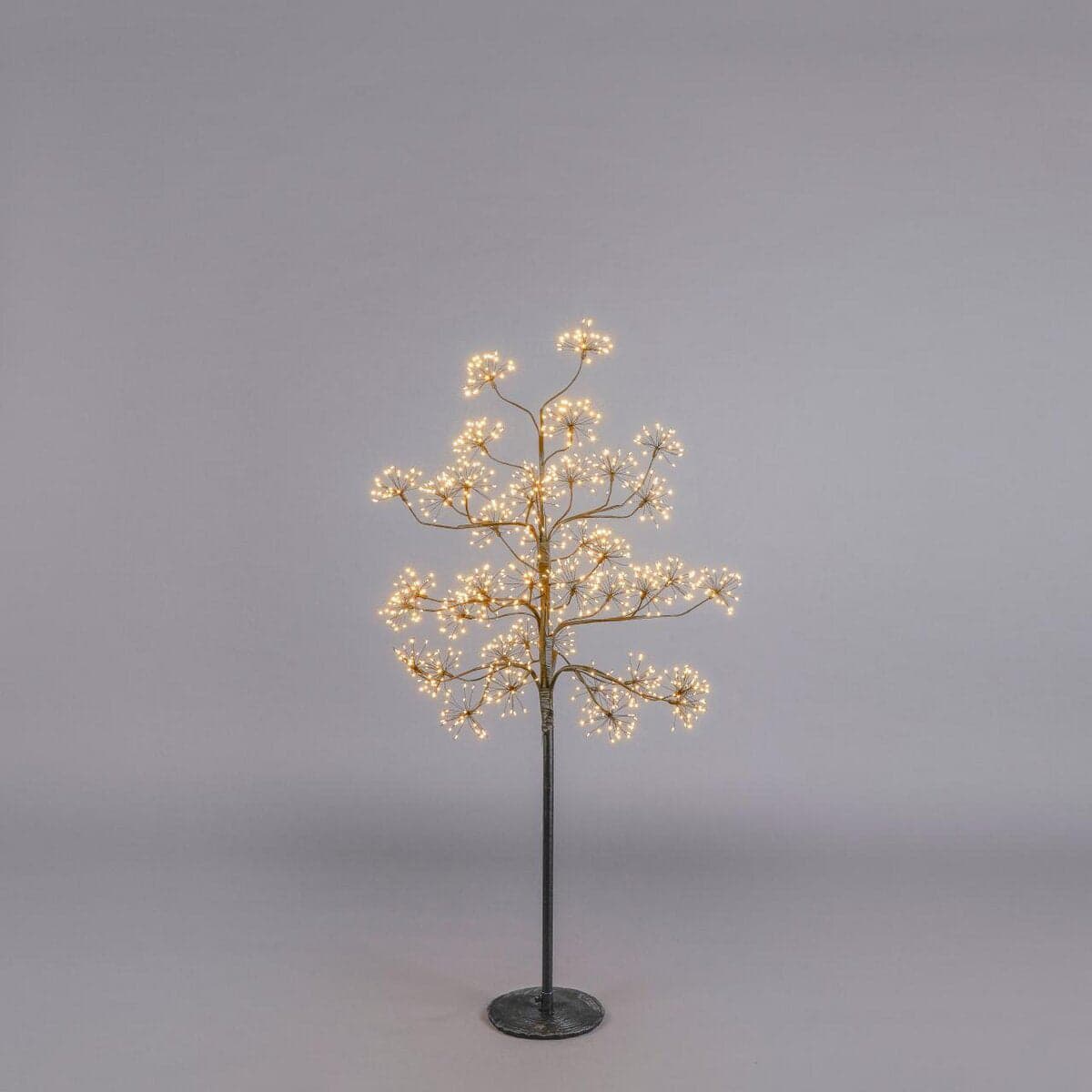 Albero di Natale Faggio con Ciuffi a LED luminosi a luce calda decorazione natalizia - 10