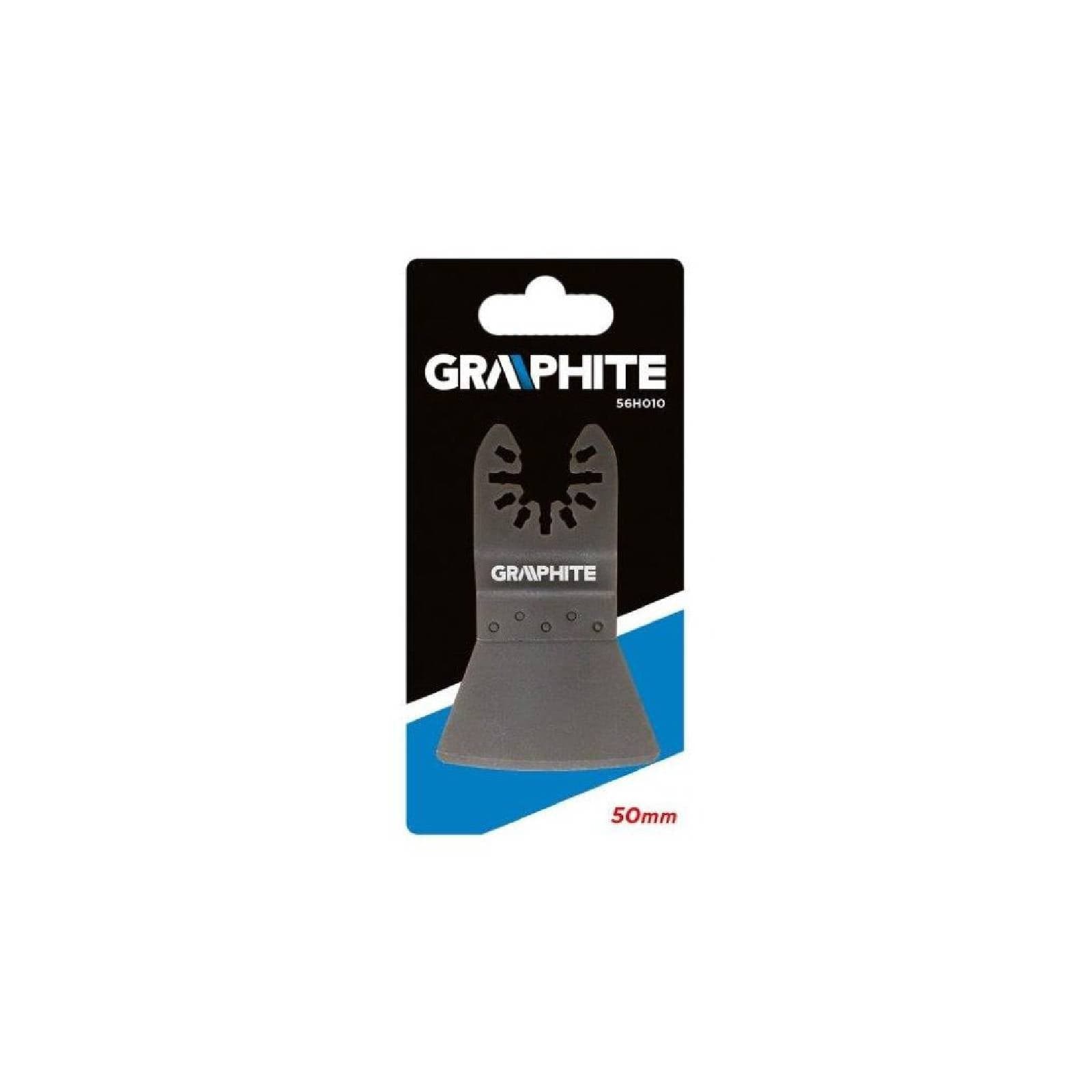 Raschietto rigido per legno compatibile per utensile multifunzione "Graphite" 50 mm - 3