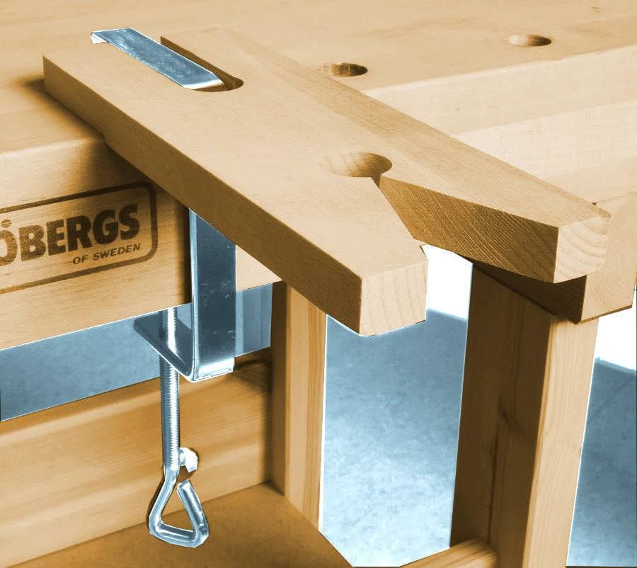 Morsetto per traforo realizzato in acciaio con piatto zincato utile per operazioni di fissaggio - 3