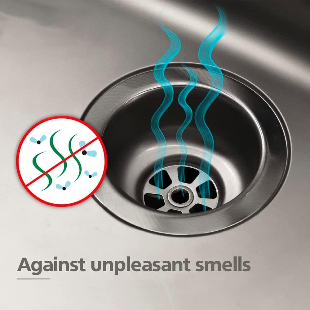 Stura scarico a molla con spirale in acciaio e manovella in legno da  Ø 6 mm - 4