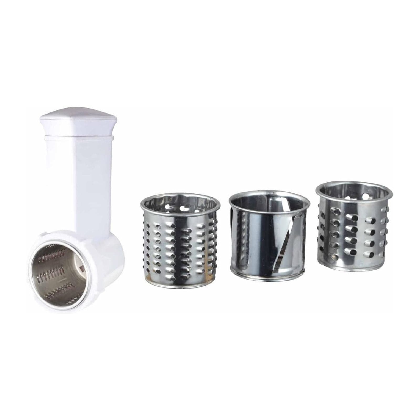 Accessorio con componenti per grattugiare e affettare verdure per spremipomodoro "Artus C25" - 2