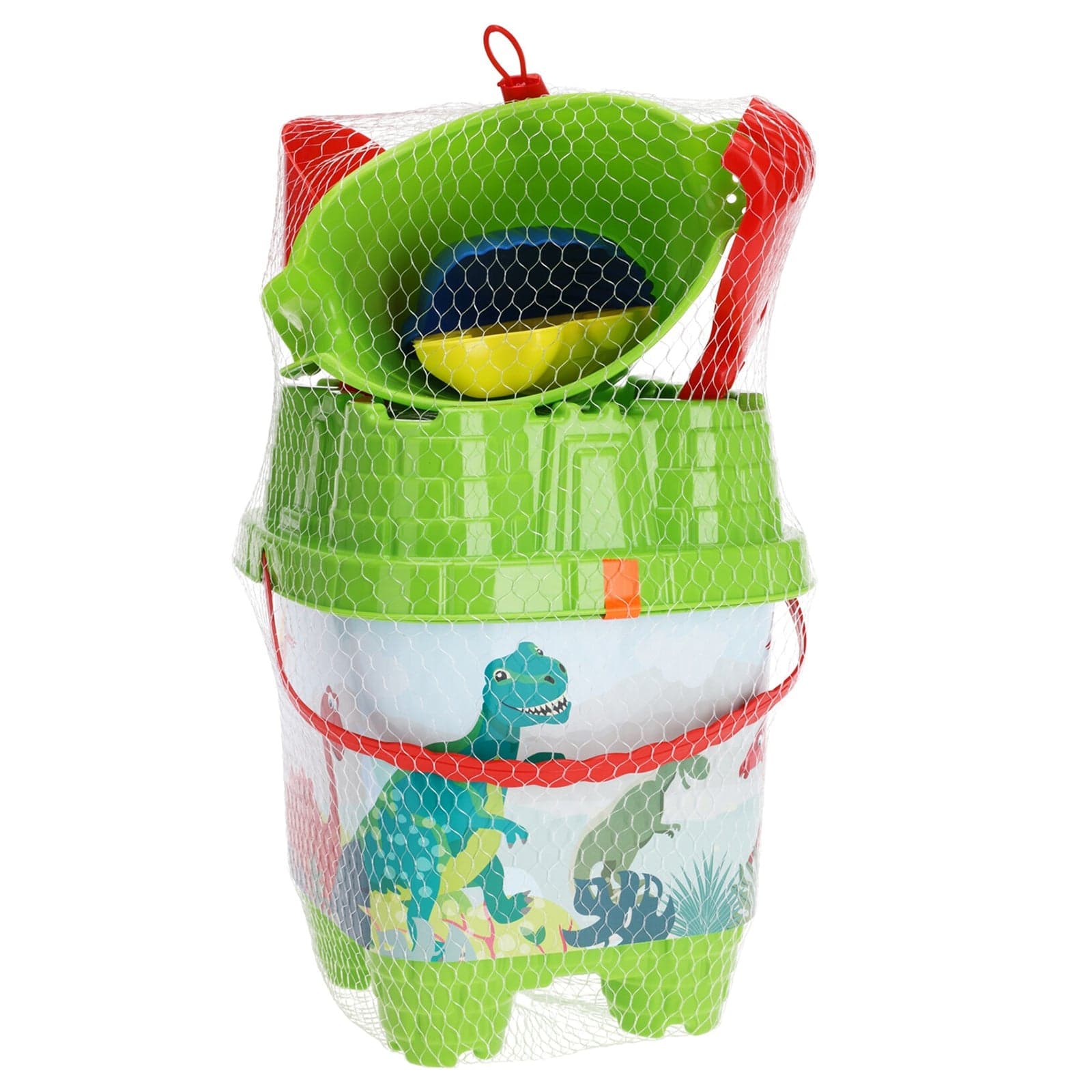 Secchiello giocattolo per bambini completo di giochi da spiaggia - 1