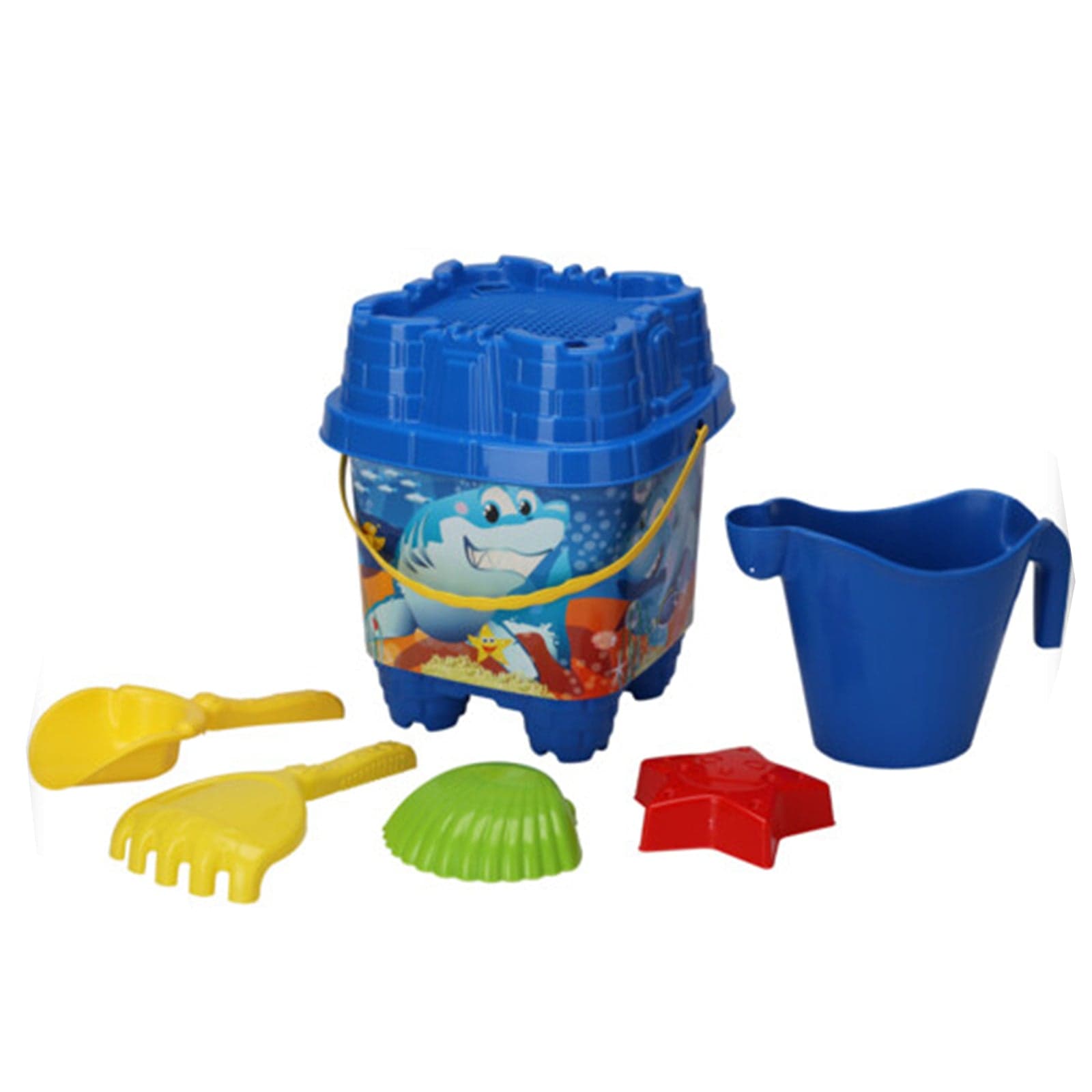 Secchiello giocattolo per bambini completo di giochi da spiaggia - 3