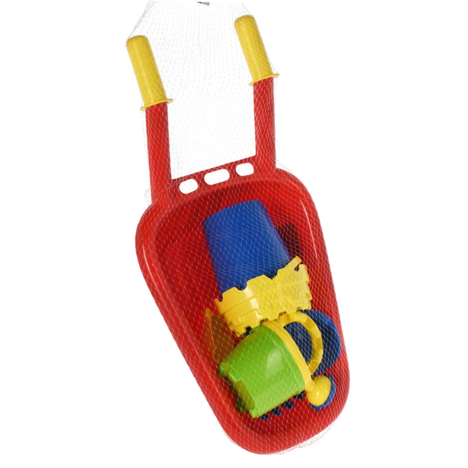 Carriola giocattolo per bambini completa di giochi da spiaggia - 4