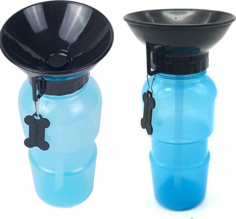 Borraccia da viaggio per cani e gatti in Plastica alimentare 500 ml - 2