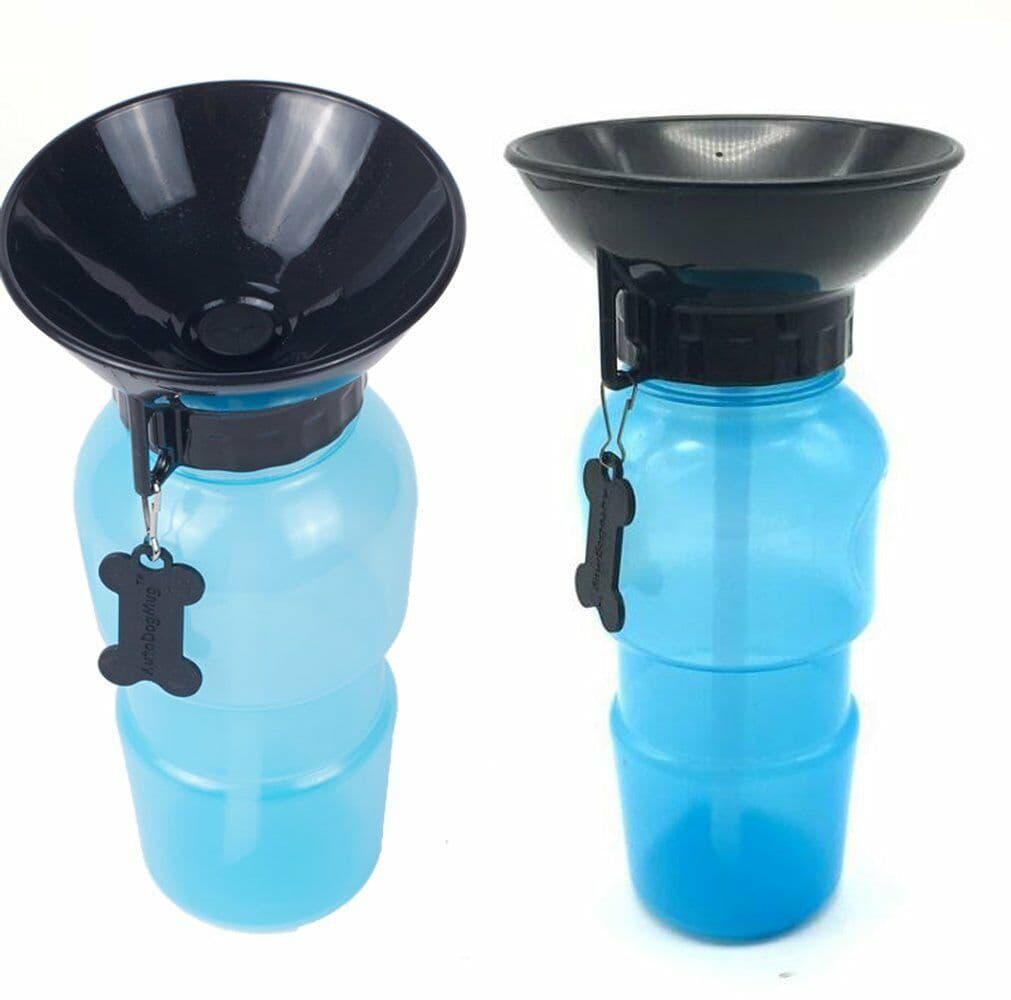 Borraccia da viaggio per cani e gatti in Plastica alimentare 500 ml - 2
