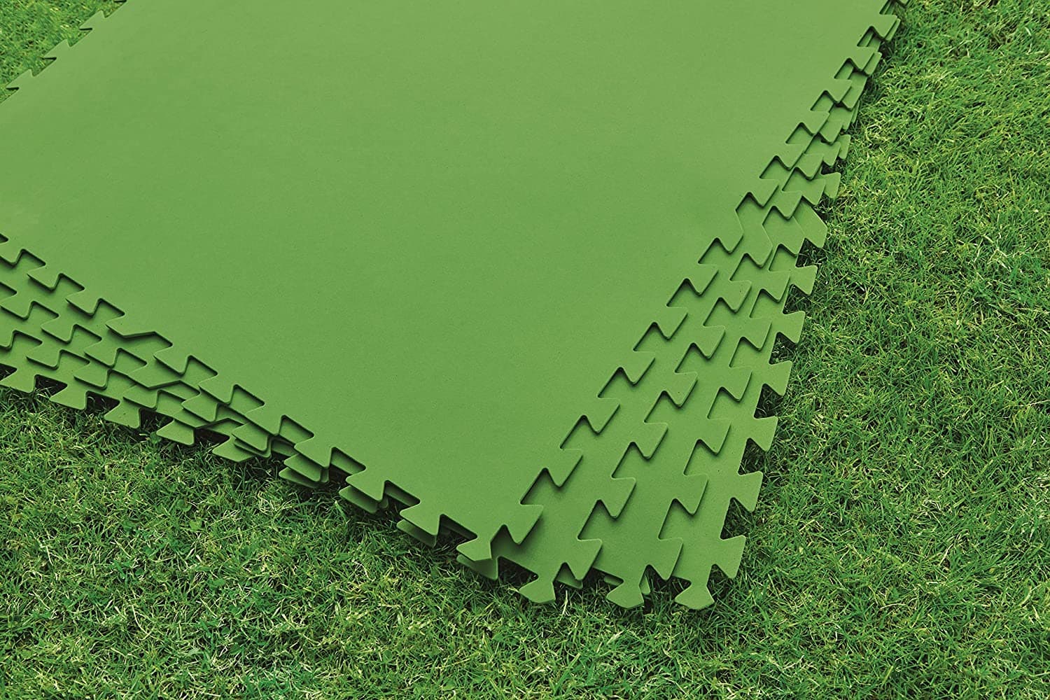 Tappetino di basamento protezione per il fondo della piscina e spa 9 mattonelle 79 x 79 cm - 6