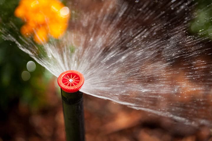 Irrigatore pop-up statico con testina femmina regolabile attacco da 1/2 - 5