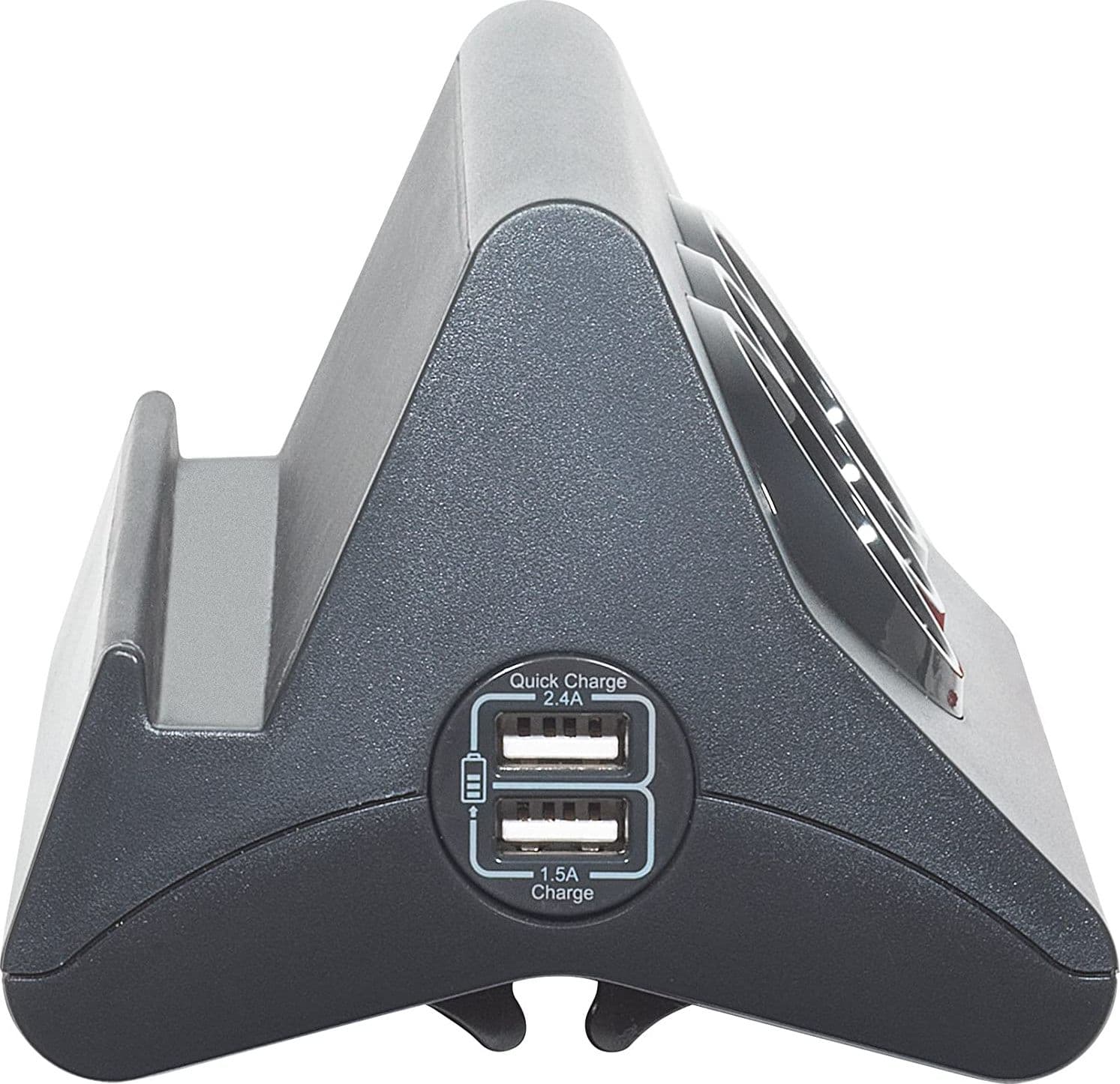 Multipresa da scrivania con 2 prese USB e 3 Prese schuko - 4