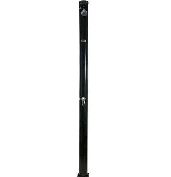 Doccia solare curva colorazione nera per piscina e giardino 20 lt - 2
