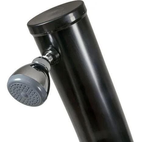 Doccia solare curva colorazione nera per piscina e giardino 20 lt - 3
