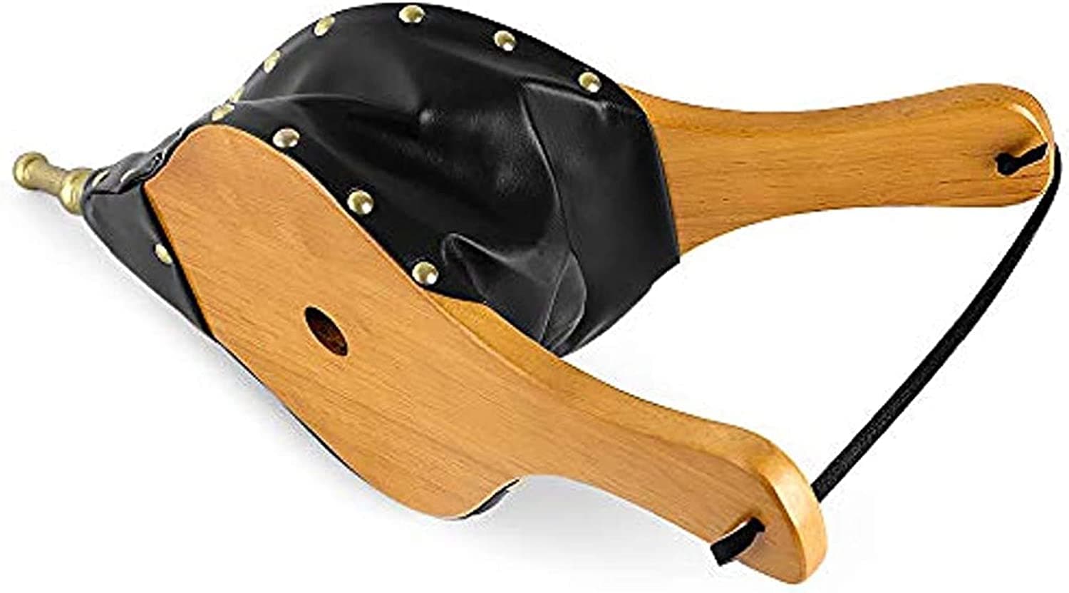 Soffietto in legno sirente per camino e grill mantice Accendifuoco vintage - 3