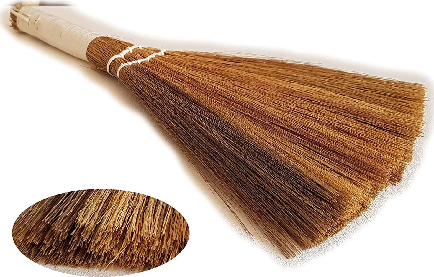 Scopino "Piuma" per caminetto e stufa a legna e pellet da 37 cm - 2
