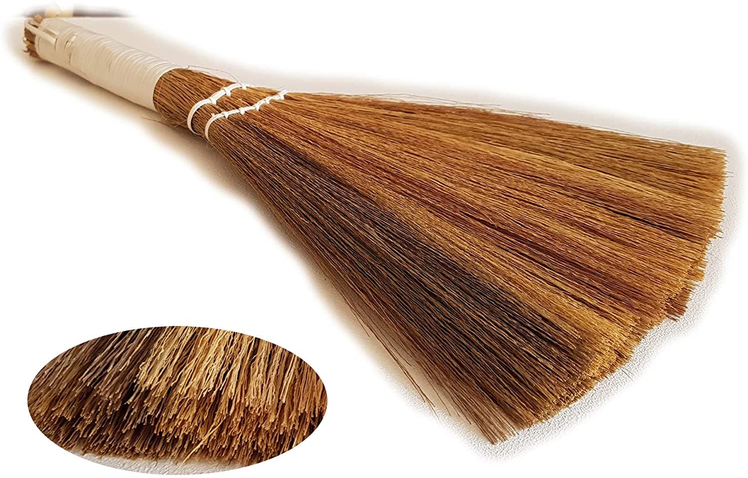 Scopino "Piuma" per caminetto e stufa a legna e pellet da 37 cm - 2