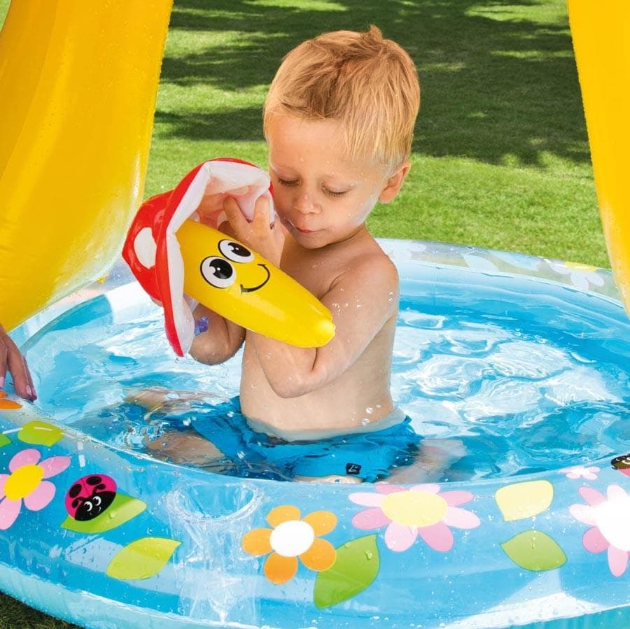 Piscina gonfiabile "Fungo baby" per bambini da balcone e giardino Ø 102 cm - 3