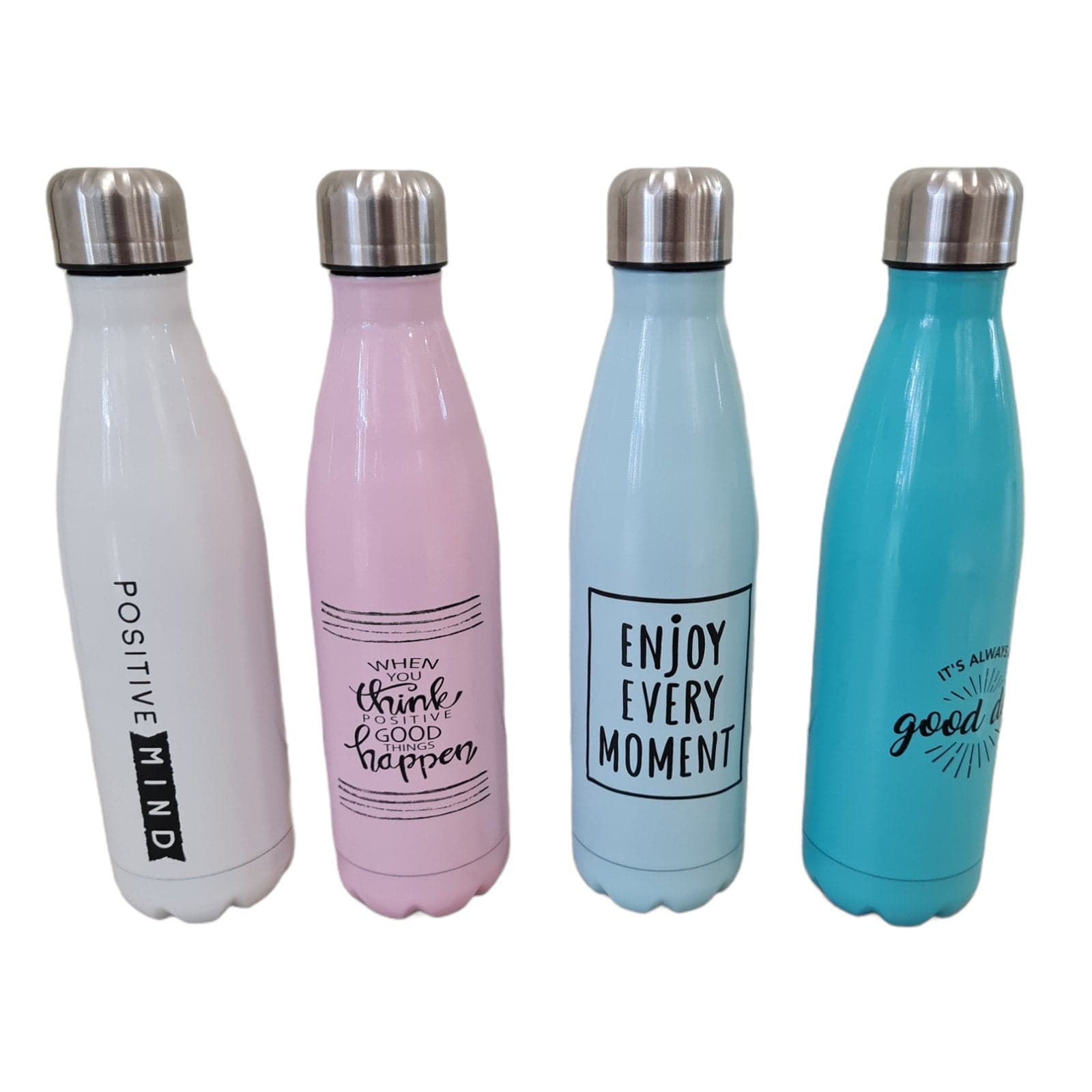Borraccia termica in acciaio inossidabile da 500 ml con stampa decorativa - 2