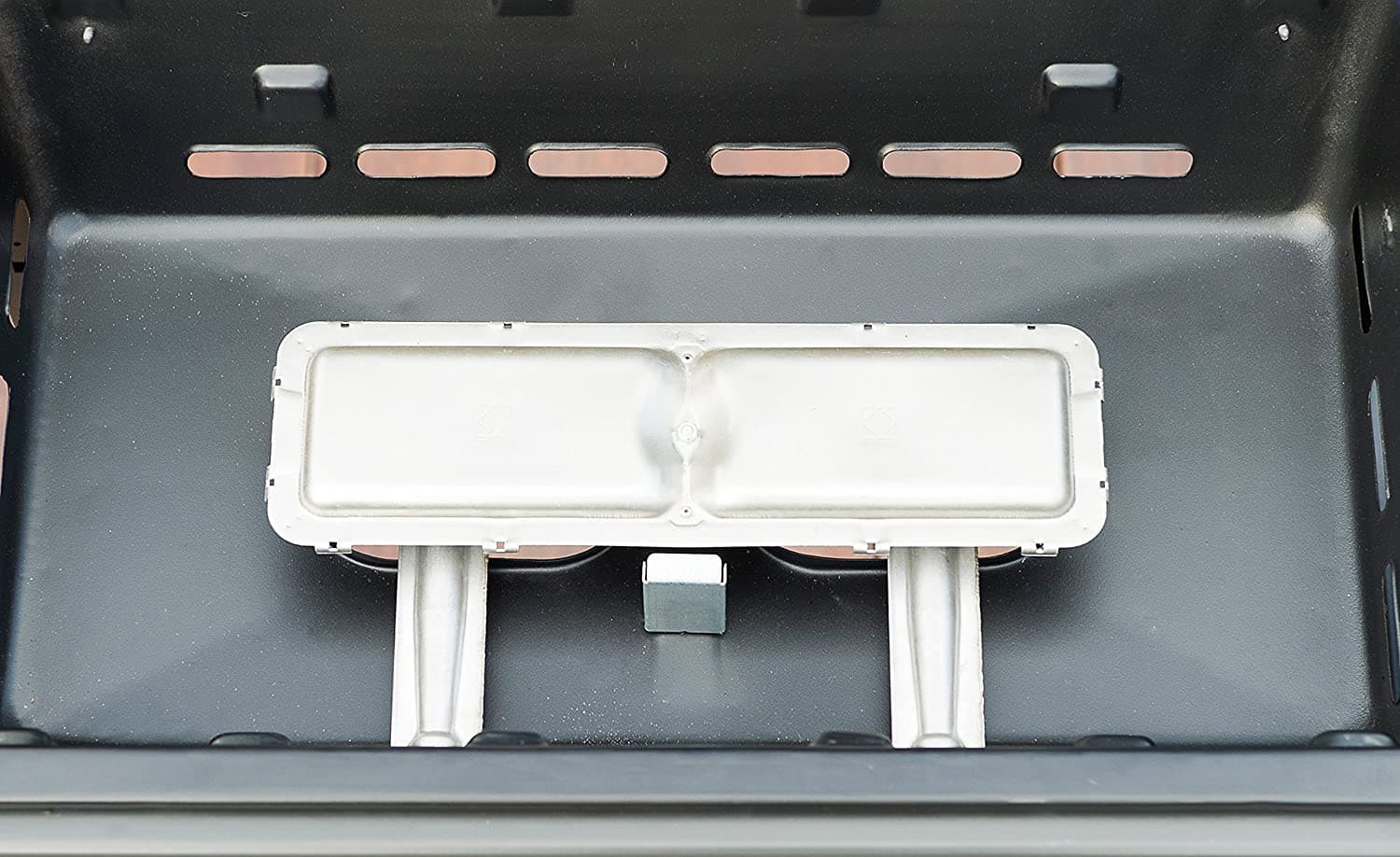 Barbecue BBQ fornello e griglia con ruote a gas 2 series LXS con 2 bruciatori - 3