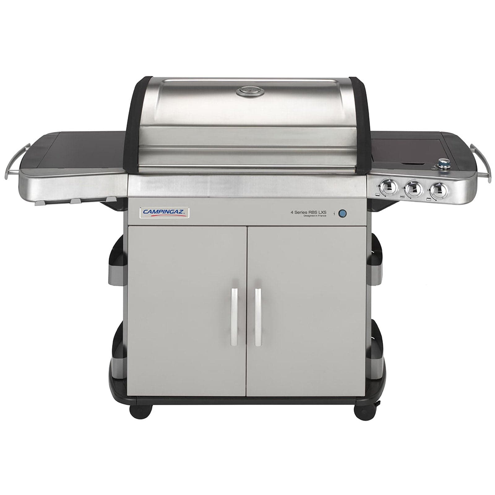 Barbecue griglia "4 Series RBS LXS" 3 bruciatori RBS BBQ con due piani cottura e ruote - 3