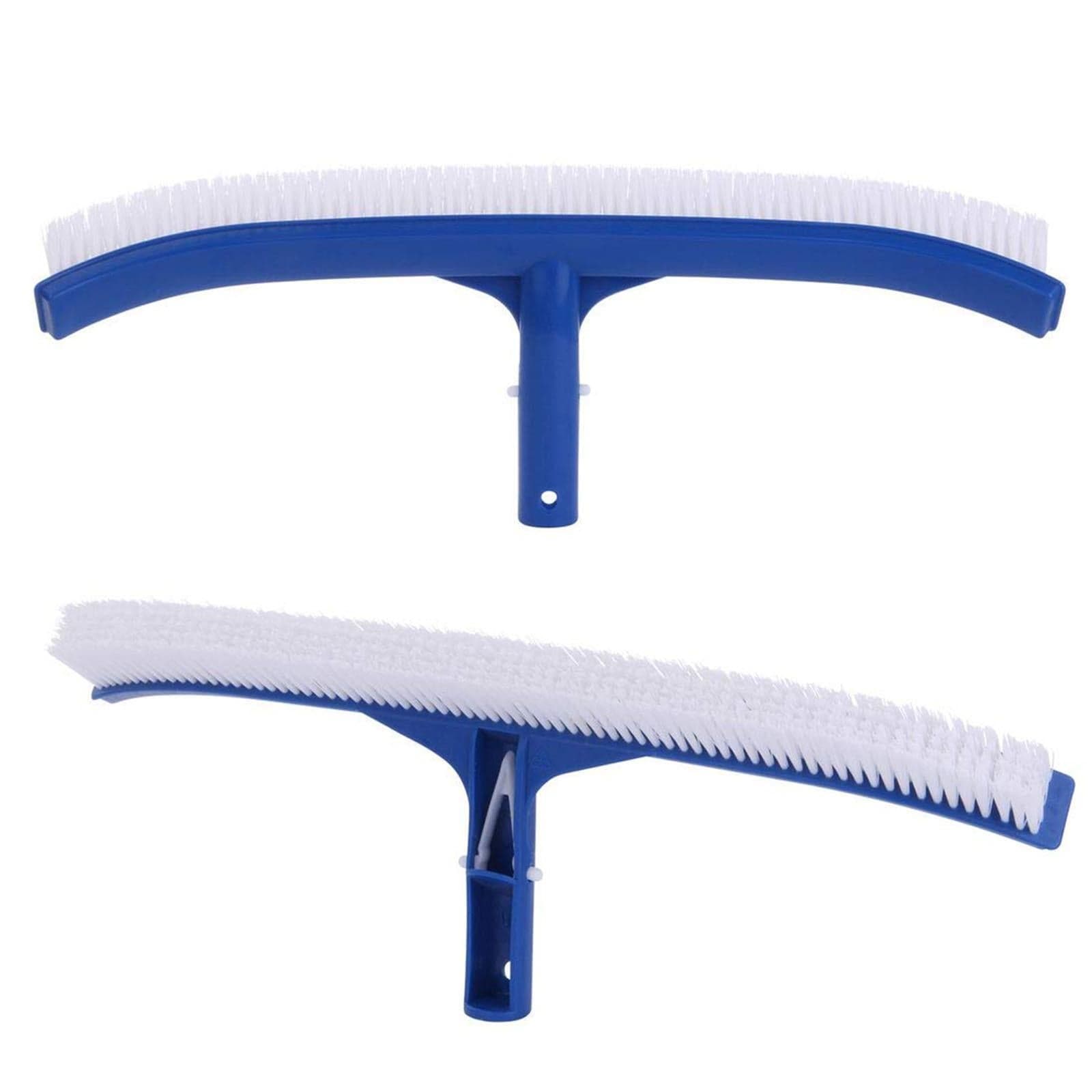Spazzola in nylon per pulizia fondo e parete piscina rinforzo PVC da 45 cm - 3