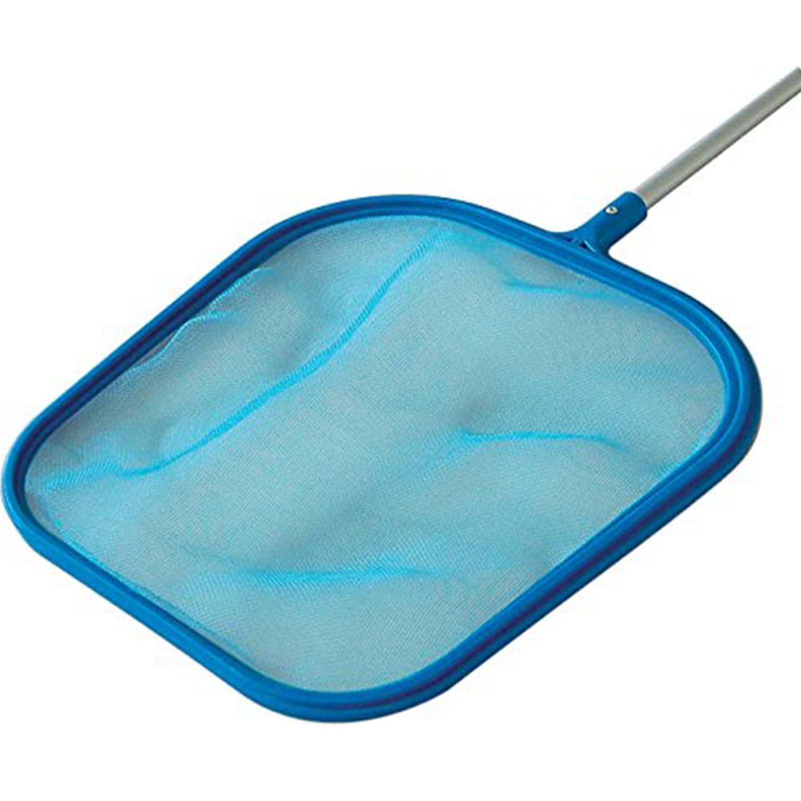 Retino di superficie per piscina con manico 150 cm raccogli foglie pvc - 2