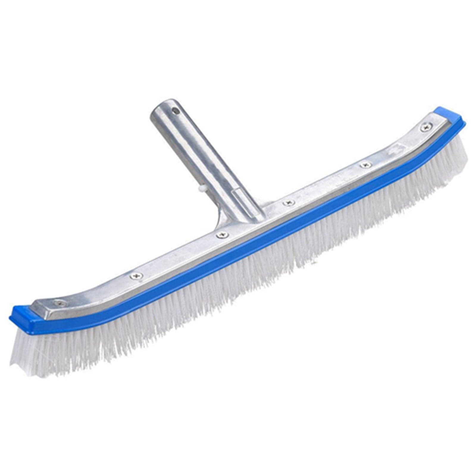 Spazzola professionale per pulizia fondo e parete piscina con rinforzo in alluminio 46 cm - 3