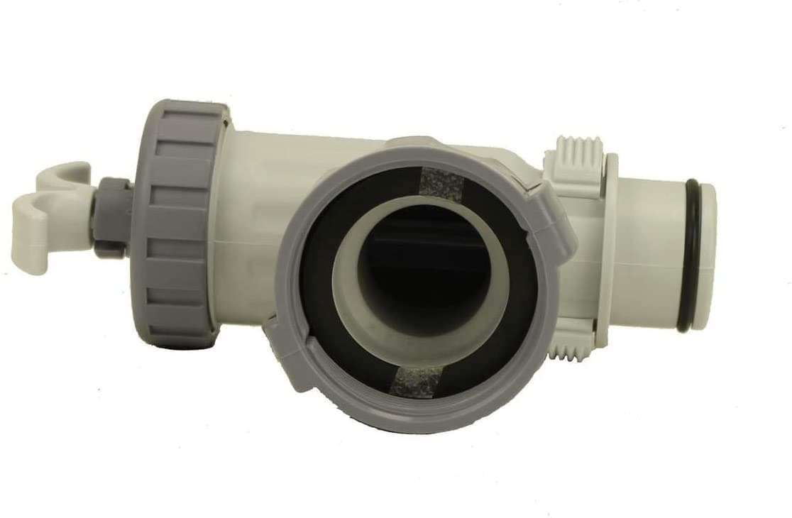 Valvola di ricambio a stantuffo per collegamento piscina e Filtro Intex e Bestway - 3