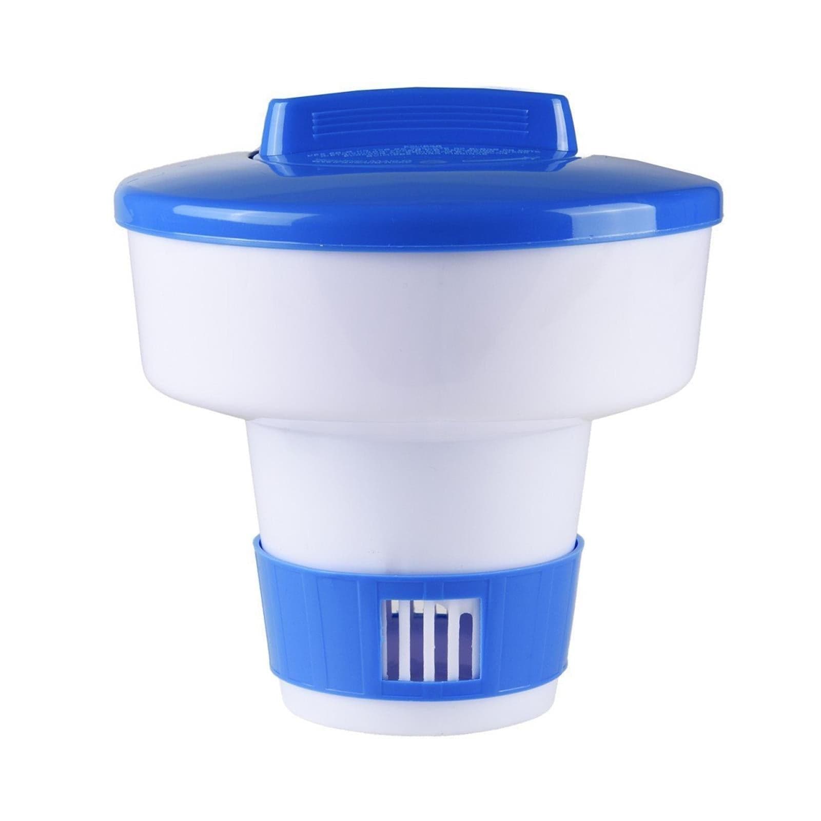 Dispenser galleggiante per pastiglie da 200 g di Cloro a flusso regolabile per Piscina - 3