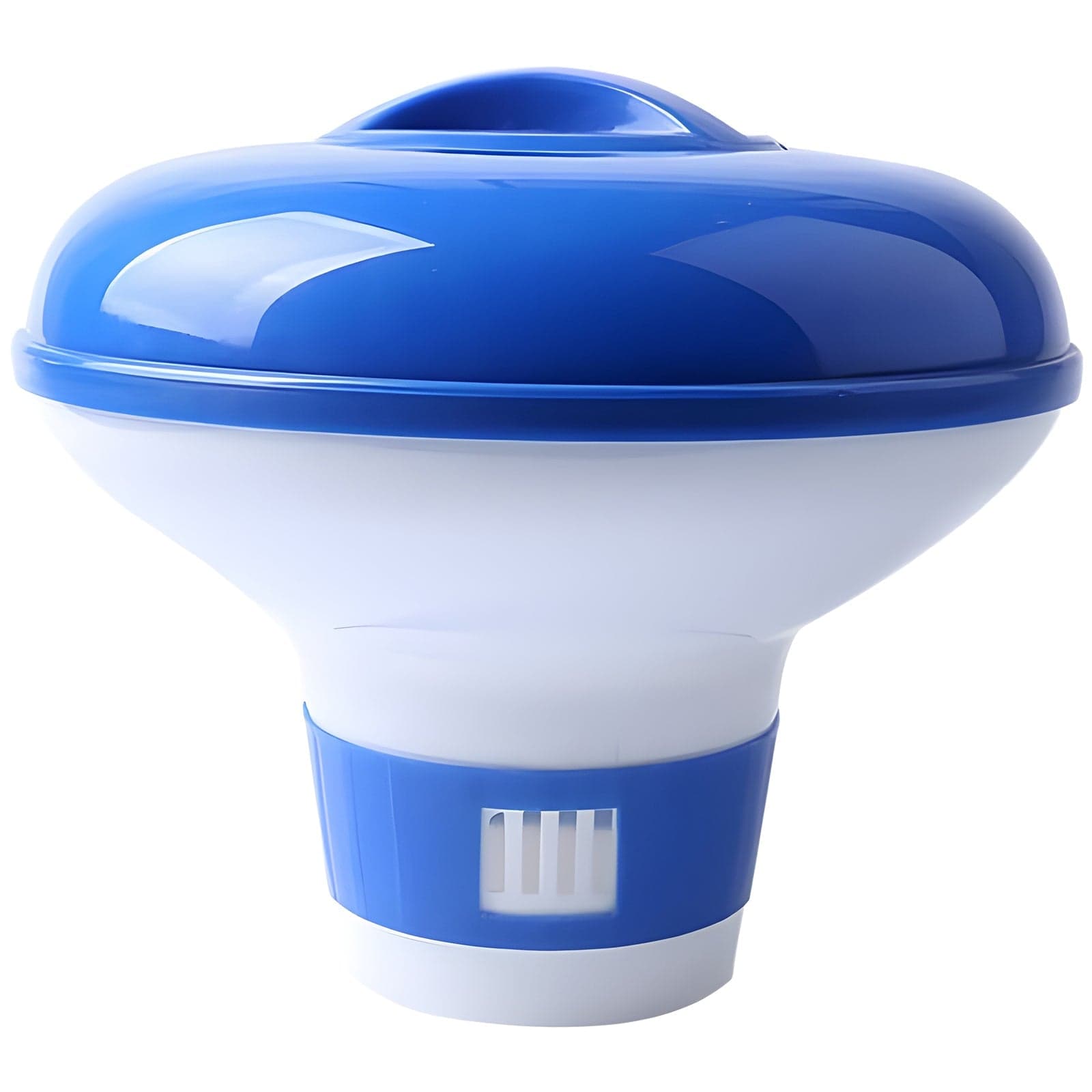 Dispenser galleggiante per pastiglie da 20 g di Cloro a flusso regolabile per Piscina - 2