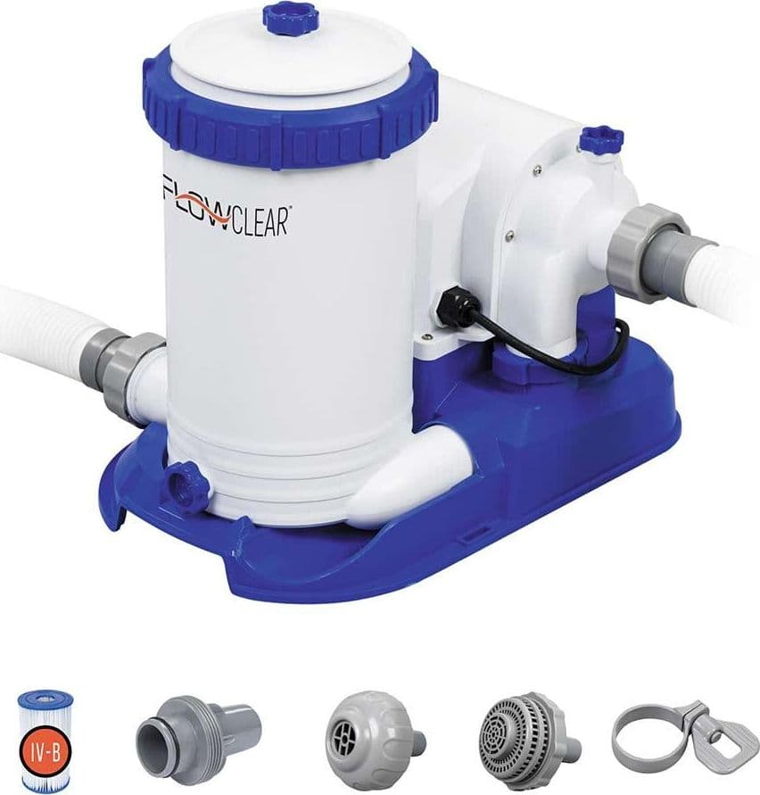 Pompa filtro a cartuccia per pulizia piscina Bestway e Intex 9463 lt /h - 2