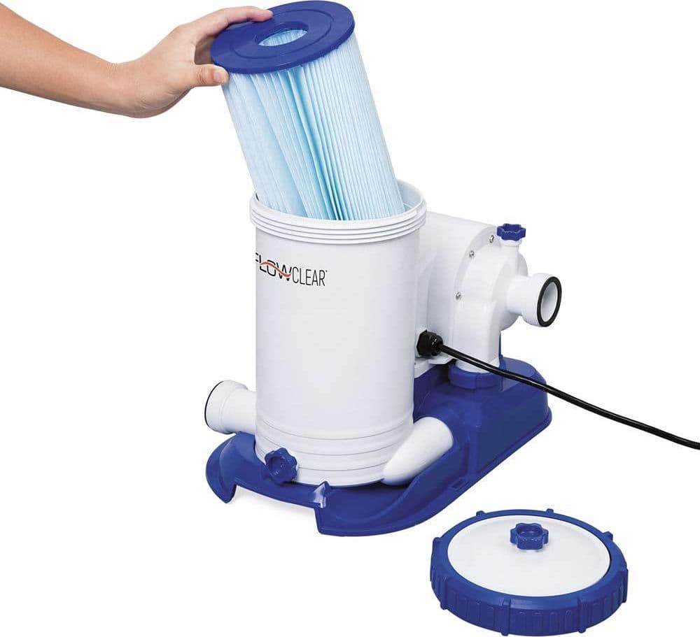 Pompa filtro a cartuccia per pulizia piscina Bestway e Intex 9463 lt /h - 3